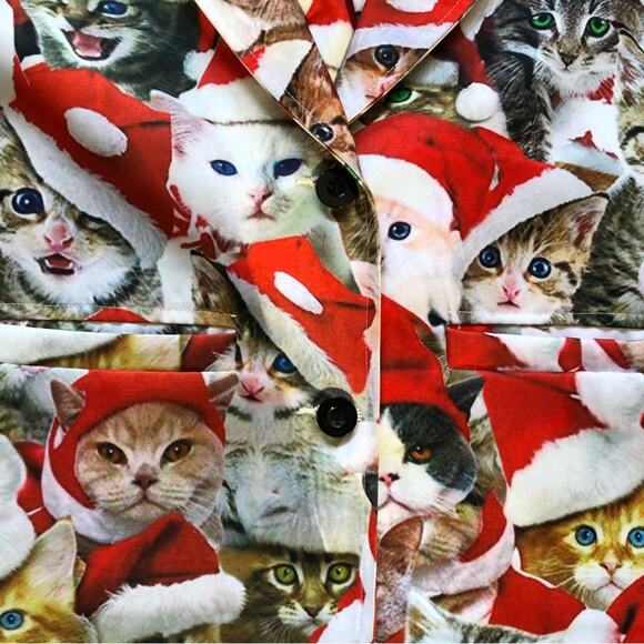 Funnycokid Kids’ Christmas Cat Suit Christmas Party Approx. Size 6 - Picture 6 of 14